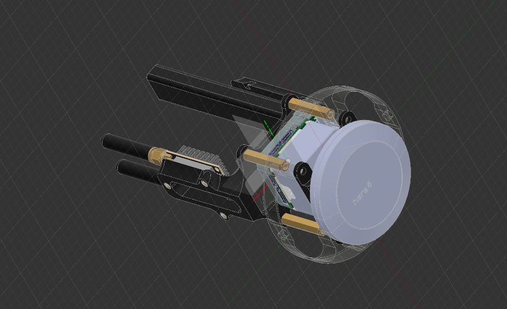 CAD render of Here4 GPS module assembly